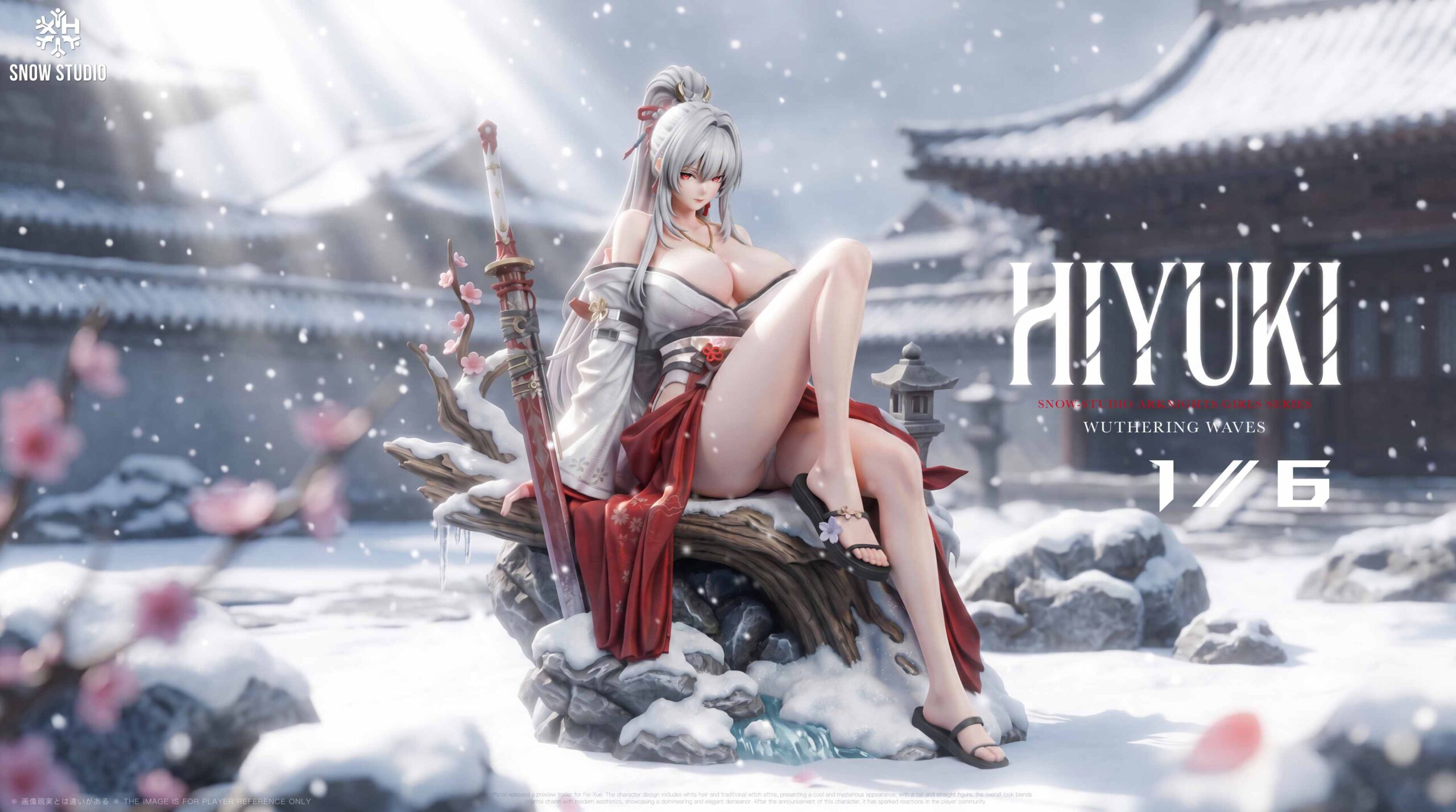 Snow Studio – Hiyuki Wuthering Waves 16 Scale Limited Resin Figure
