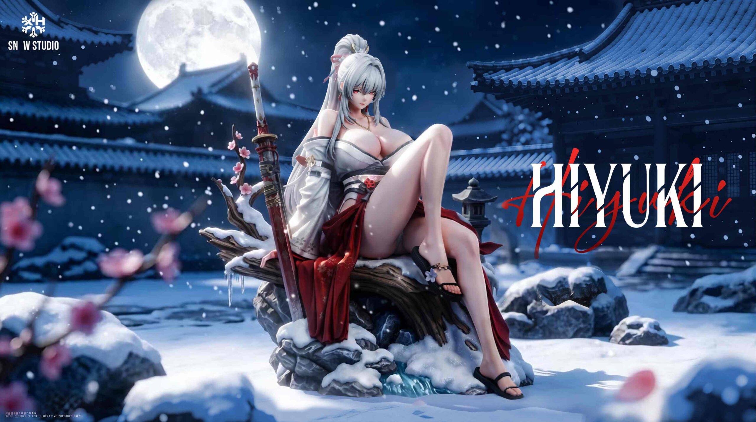 Snow Studio – Hiyuki Wuthering Waves 16 Scale Limited Resin Figure