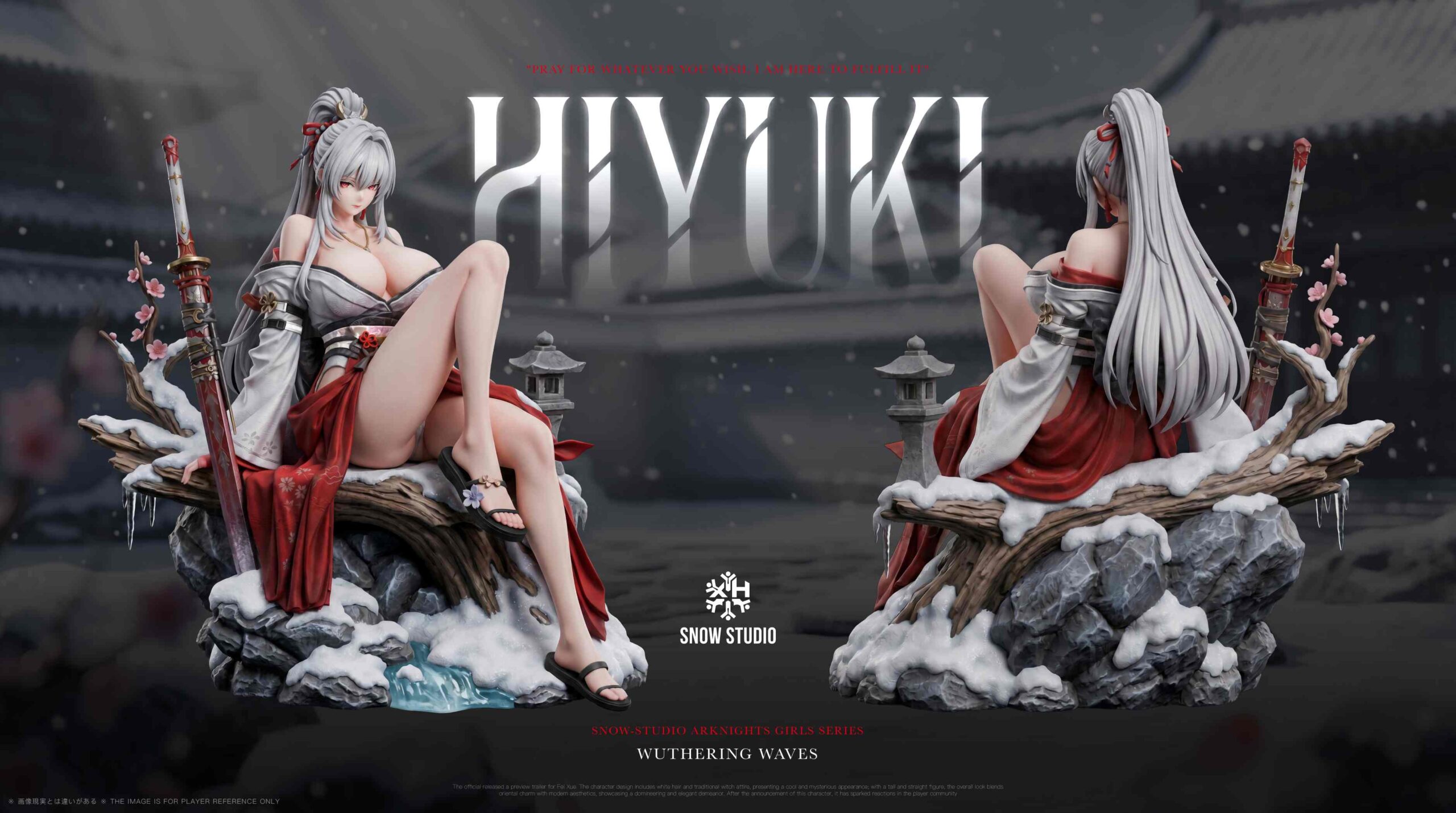 Snow Studio – Hiyuki Wuthering Waves 16 Scale Limited Resin Figure