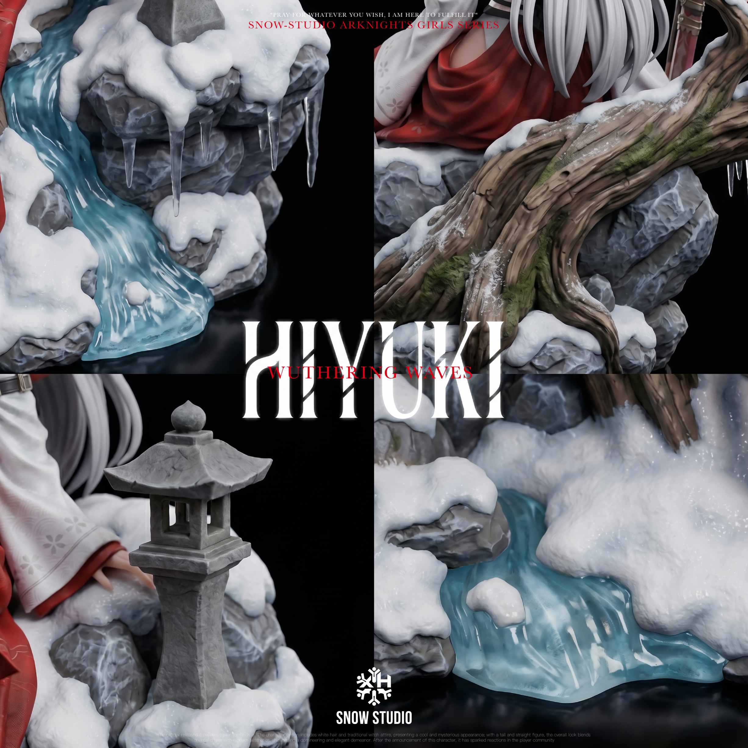 Snow Studio – Hiyuki Wuthering Waves 16 Scale Limited Resin Figure