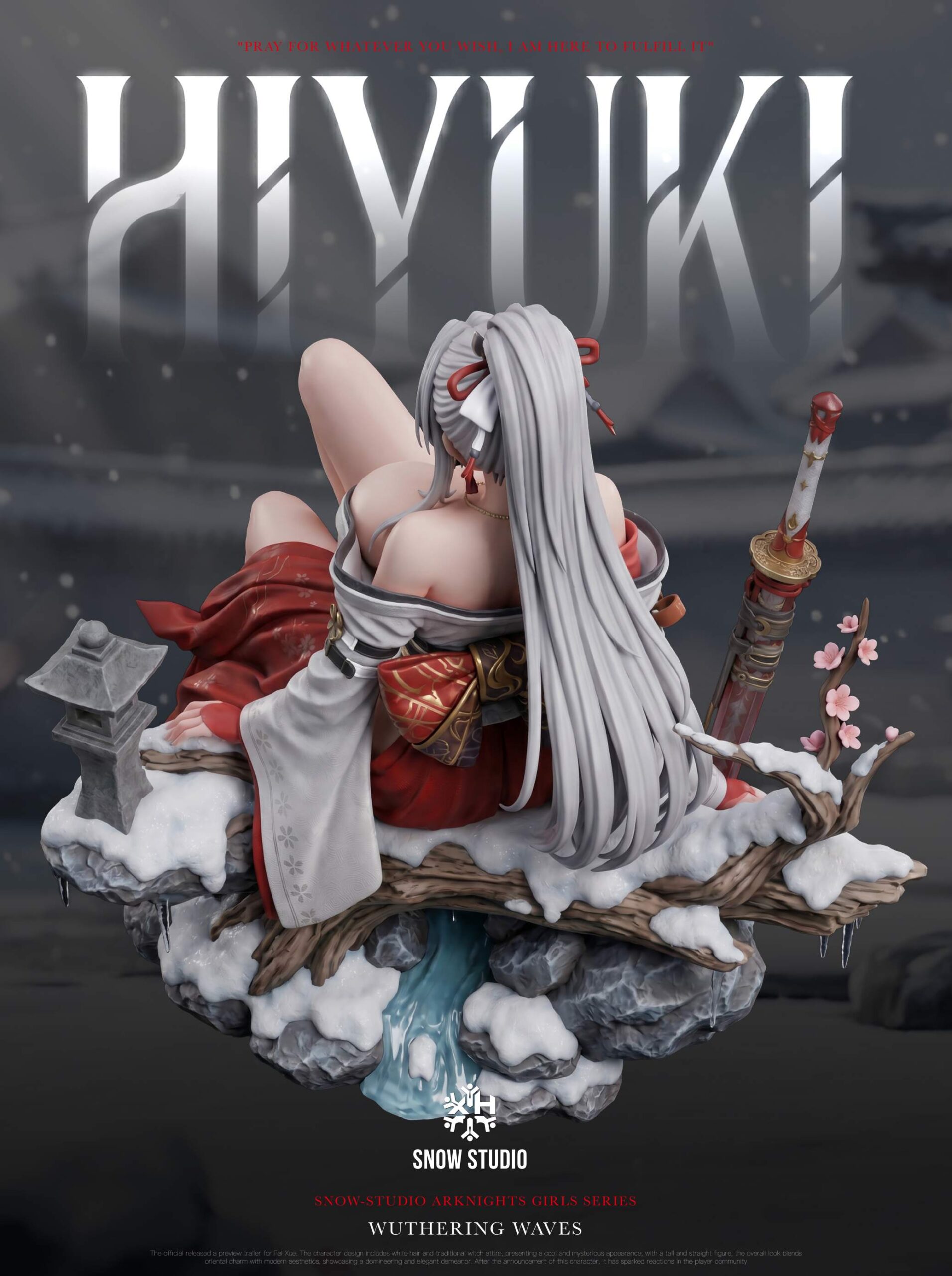 Snow Studio – Hiyuki Wuthering Waves 16 Scale Limited Resin Figure