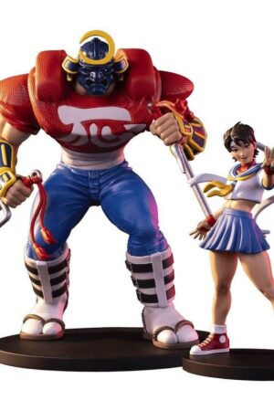 Alternative view of Premium Collectibles Studio – Street Jam: Sakura & Sodom Street Fighter 1/10 Scale Statue Set