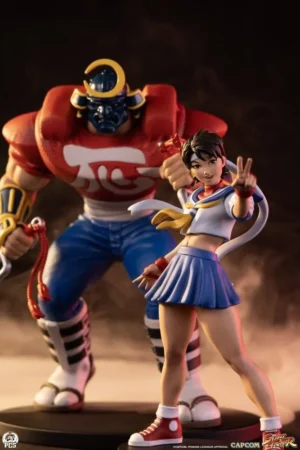 Premium Collectibles Studio – Street Jam: Sakura & Sodom Street Fighter 1/10 Scale Statue Set