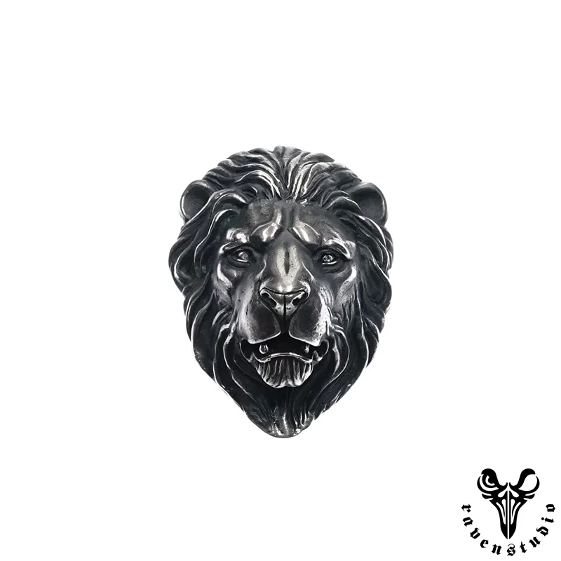 Raven Studio – “Return of the King” Lion King Pendant Original Sterling Silver Pendant Collection - Image 11