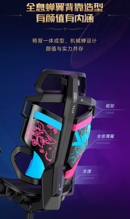 TGIF - Jinx Collaboration Gaming Ergonomic Computer Chair