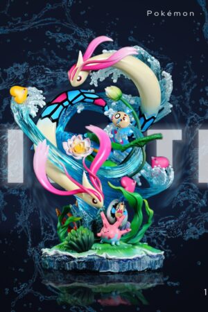 Alternative view of The High Heavens Studio – Milotic Pokémon | 1/20 Scale Resin Statue