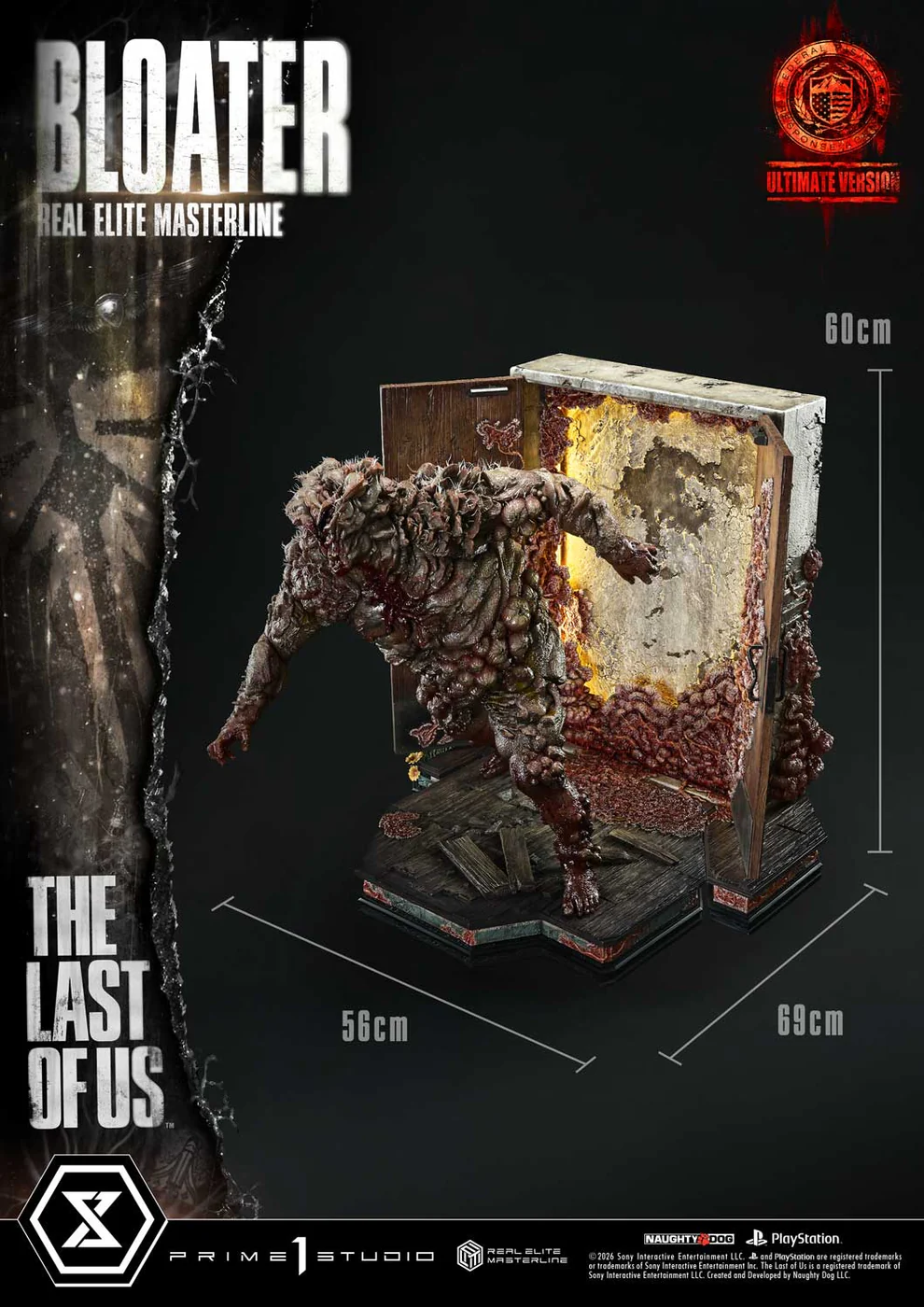 The Last of Us Part I – Bloater 1/4 Scale Statue – Prime 1 Studio Real Elite Masterline - Image 5