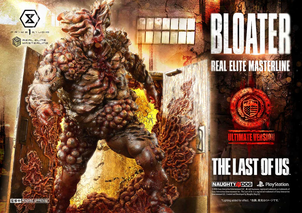 The Last of Us Part I – Bloater 14 Scale Statue – Prime 1 Studio Real Elite Masterline