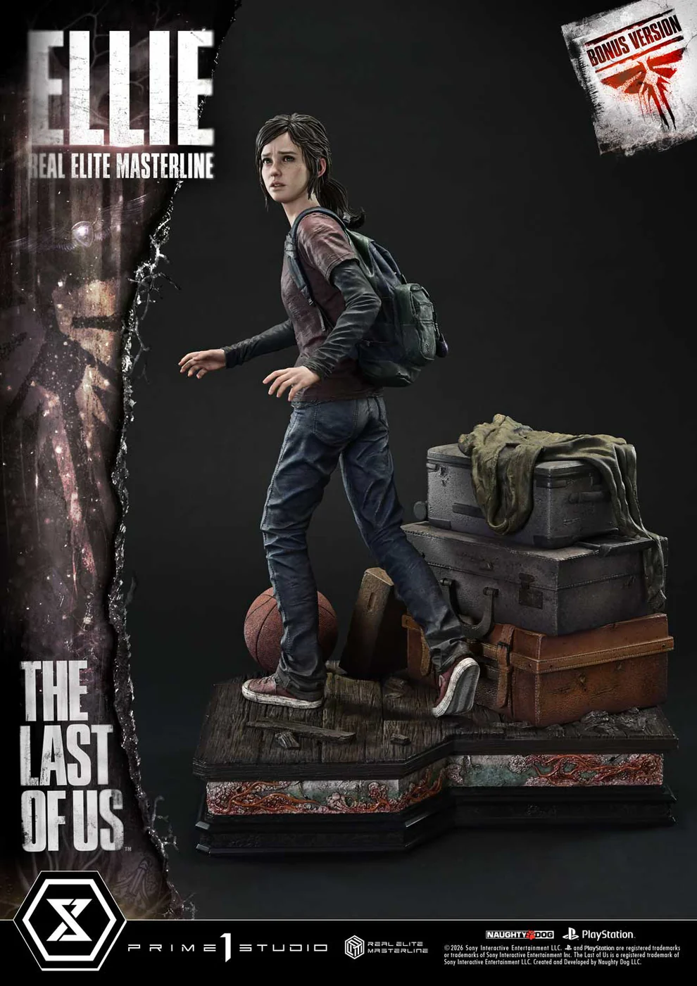 The Last of Us Part I – Ellie Williams 1/4 Scale Statue – Prime 1 Studio Real Elite Masterline - Image 3
