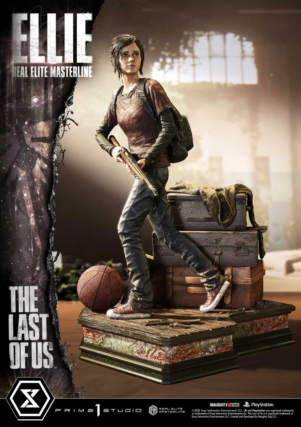 The Last of Us Part I – Ellie Williams 1/4 Scale Statue – Prime 1 Studio Real Elite Masterline - Image 2