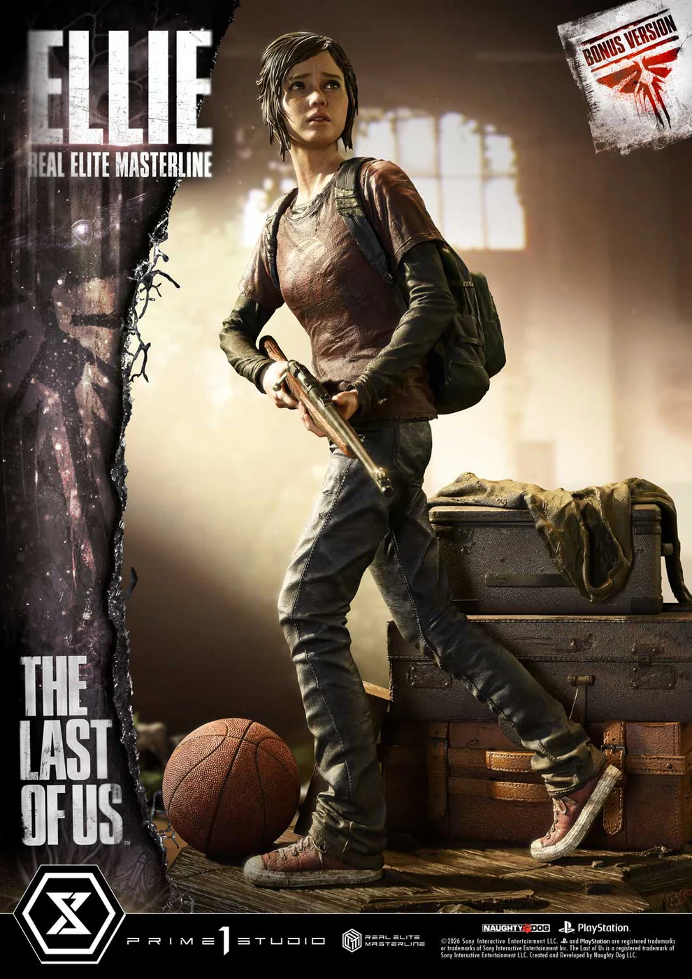 The Last of Us Part I – Ellie Williams 1/4 Scale Statue – Prime 1 Studio Real Elite Masterline - Image 5