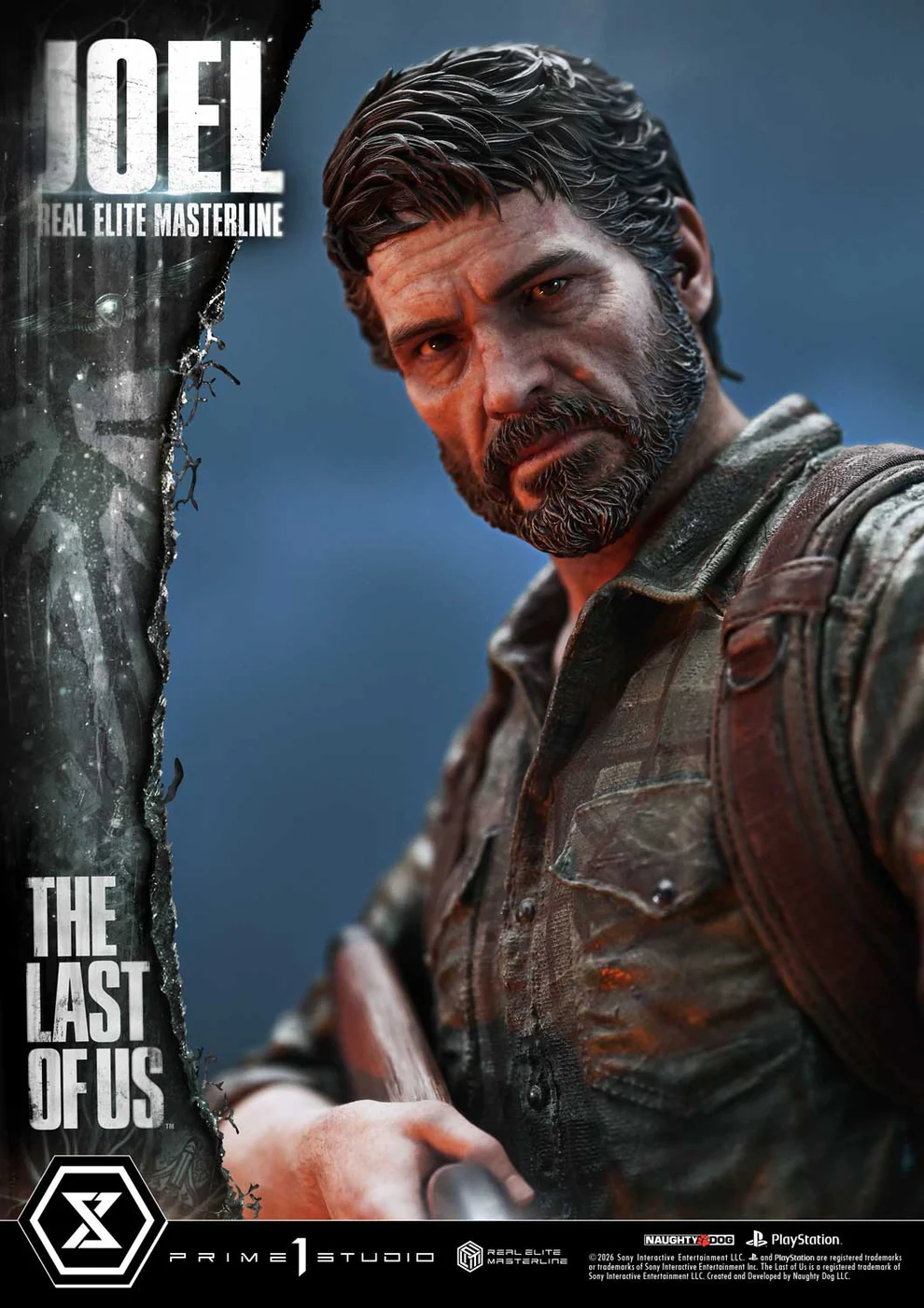 The Last of Us Part I – Joel Miller 1/4 Scale Statue – Prime 1 Studio Real Elite Masterline