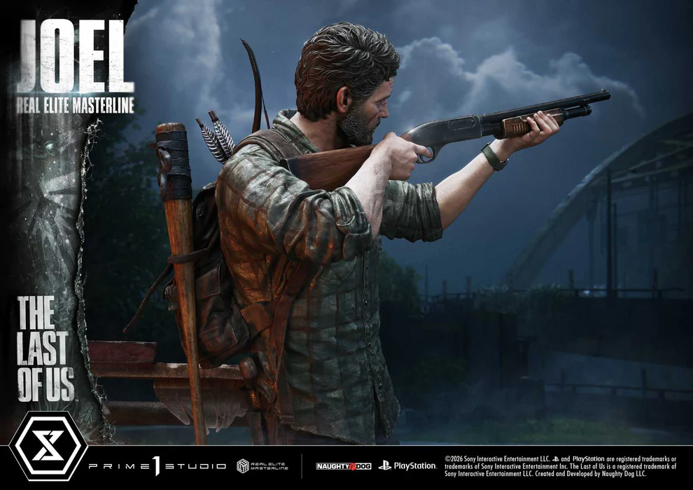 The Last of Us Part I – Joel Miller 1/4 Scale Statue – Prime 1 Studio Real Elite Masterline