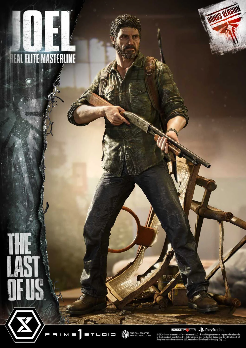 The Last of Us Part I – Joel Miller 1/4 Scale Statue – Prime 1 Studio Real Elite Masterline - Image 6