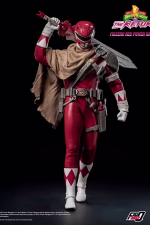Threezero - Mighty Morphin Power Rangers The Return FigZero 16 Red Power Ranger 3Z10200W0 (Licensed)
