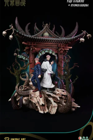 Alternative view of Jujutsu Kaisen – Yuji Itadori & Ryomen Sukuna Licensed Statue – Unique Art Studio