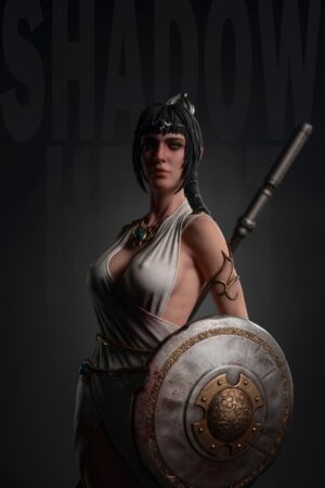 Alternative view of Shadowheart Resin Statue -Baldur's Gate 3 - Mayflies Studios