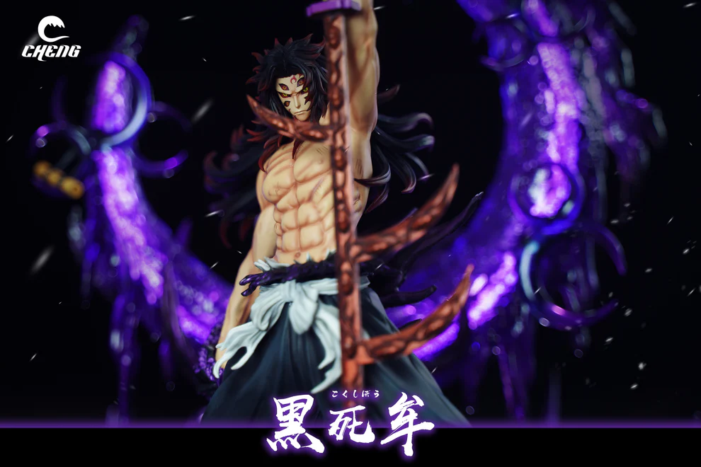 Demon Slayer: Kimetsu no Yaiba – Kokushibo 1/7 Scale LED Statue – Cheng Studio - Image 3
