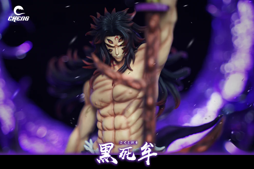 Demon Slayer: Kimetsu no Yaiba – Kokushibo 1/7 Scale LED Statue – Cheng Studio - Image 4