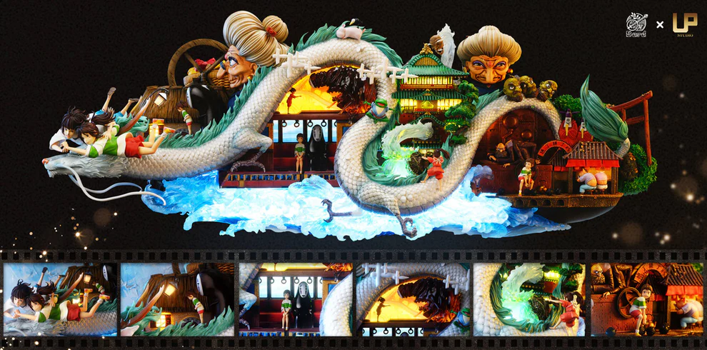 Spirited Away – Full Scene Panorama GK Statue – Bard × UP Studio - Image 13
