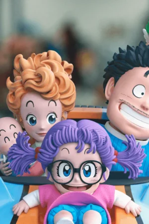 Alternative view of Dr. Slump – Arale Spaceship Adventure Statue – ZOR Studios