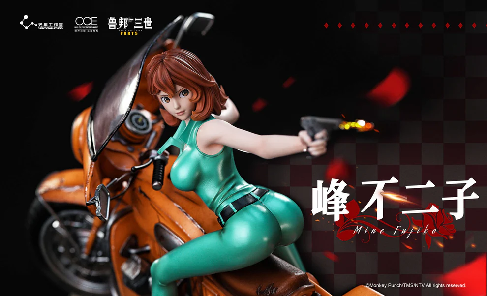 Lupin the Third – Fujiko Mine 1/6 Scale Statue – Light Year Studio - Image 9