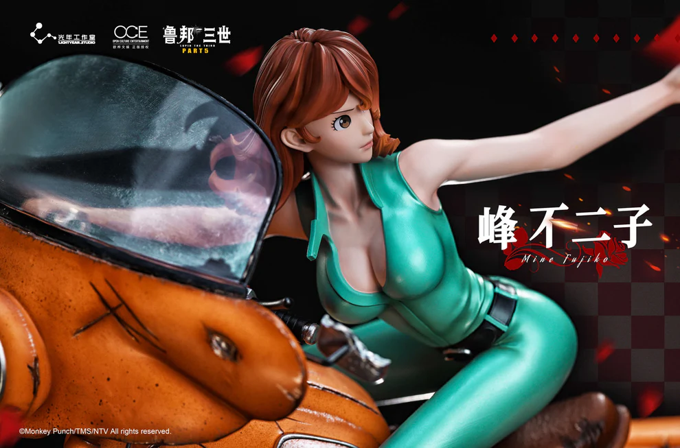 Lupin the Third – Fujiko Mine 1/6 Scale Statue – Light Year Studio - Image 8