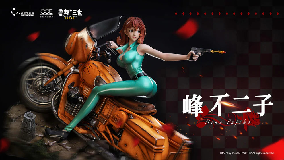 Lupin the Third – Fujiko Mine 1/6 Scale Statue – Light Year Studio - Image 7
