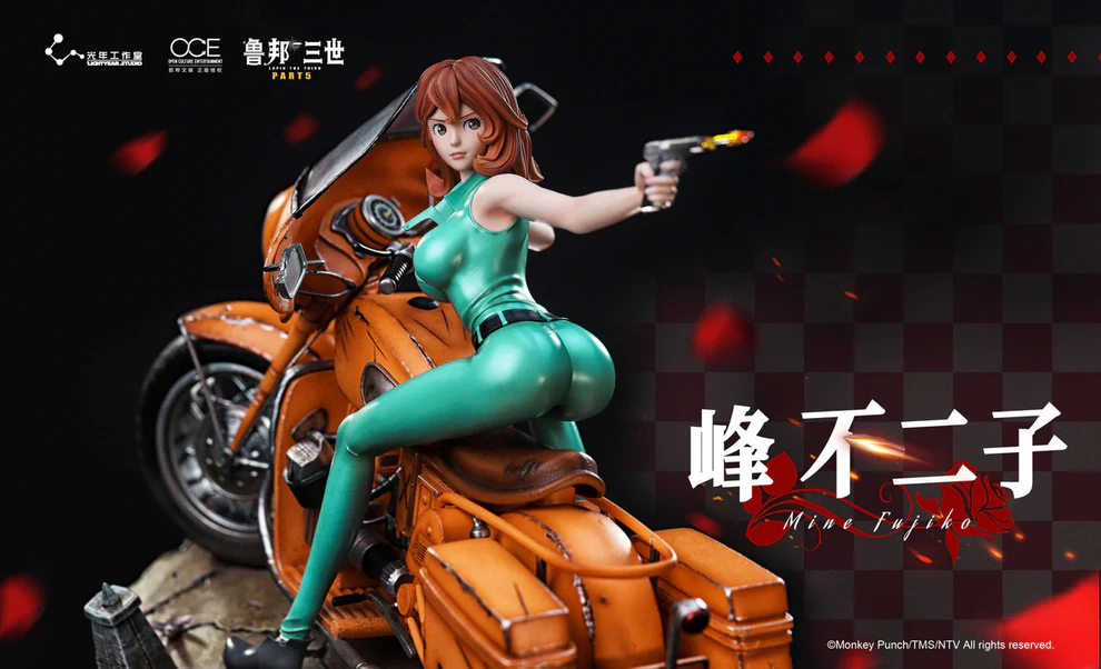 Lupin the Third – Fujiko Mine 1/6 Scale Statue – Light Year Studio - Image 6