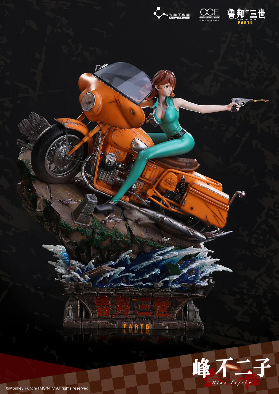 Lupin the Third – Fujiko Mine 1/6 Scale Statue – Light Year Studio - Image 2