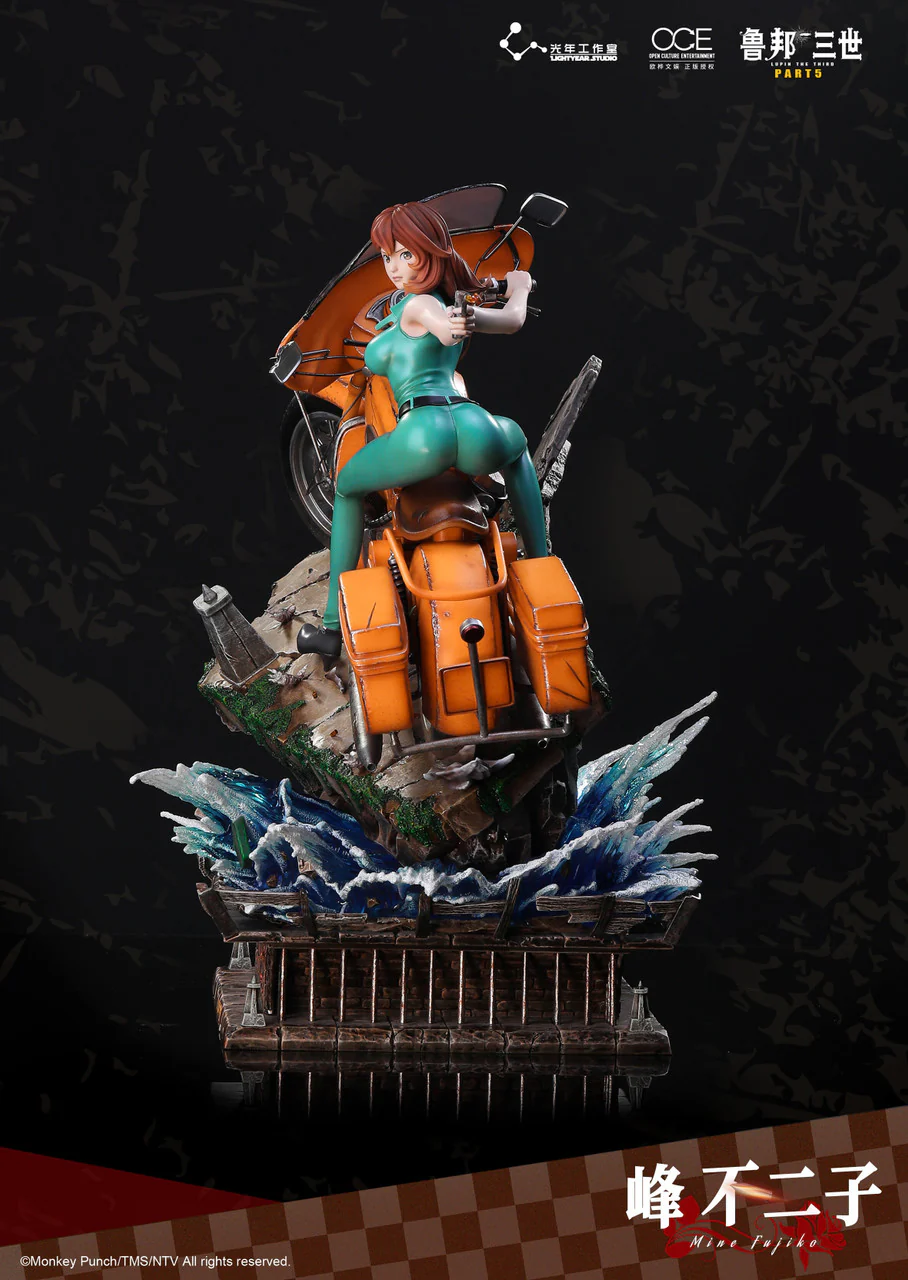 Lupin the Third – Fujiko Mine 1/6 Scale Statue – Light Year Studio - Image 3