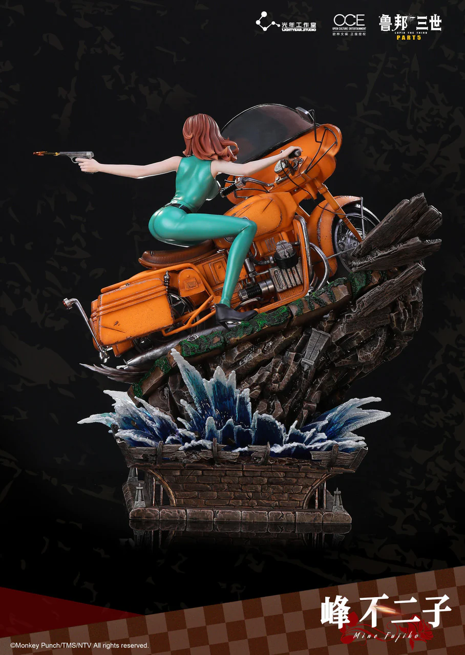 Lupin the Third – Fujiko Mine 1/6 Scale Statue – Light Year Studio - Image 4