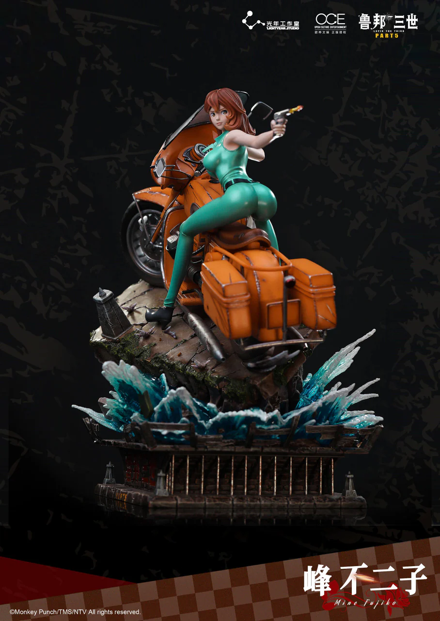 Lupin the Third – Fujiko Mine 1/6 Scale Statue – Light Year Studio - Image 5