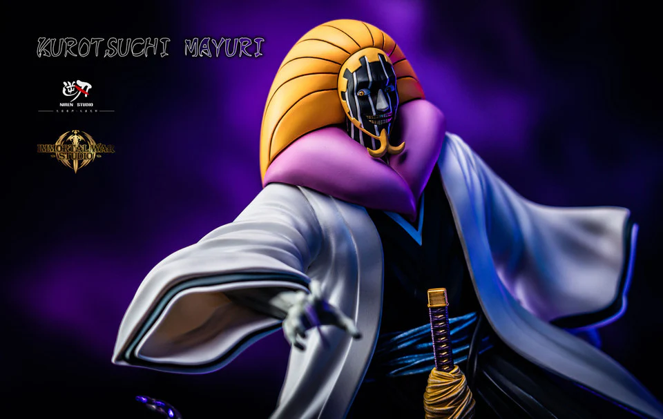 BLEACH – Mayuri Kurotsuchi Thousand-Year Blood War Arc 1/6 Scale GK Statue – Niren Studio × IW Studio - Image 5