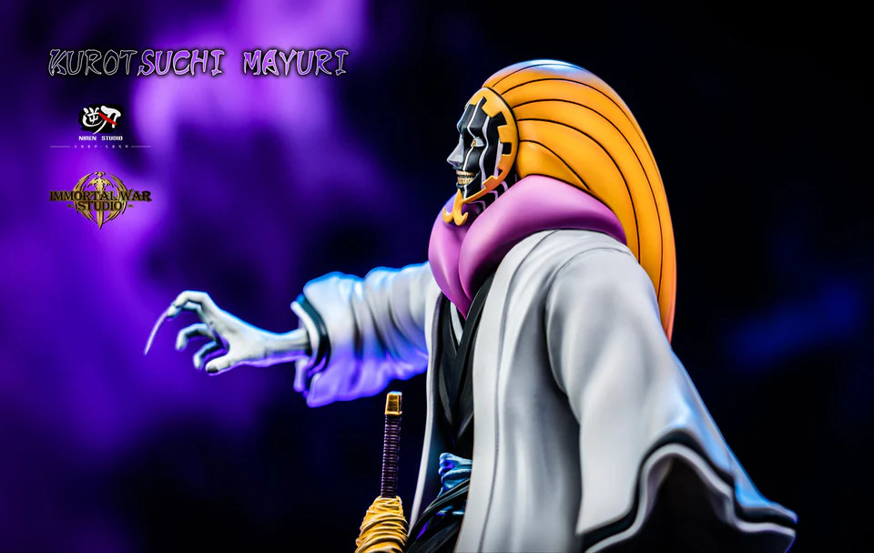 BLEACH – Mayuri Kurotsuchi Thousand-Year Blood War Arc 1/6 Scale GK Statue – Niren Studio × IW Studio - Image 4