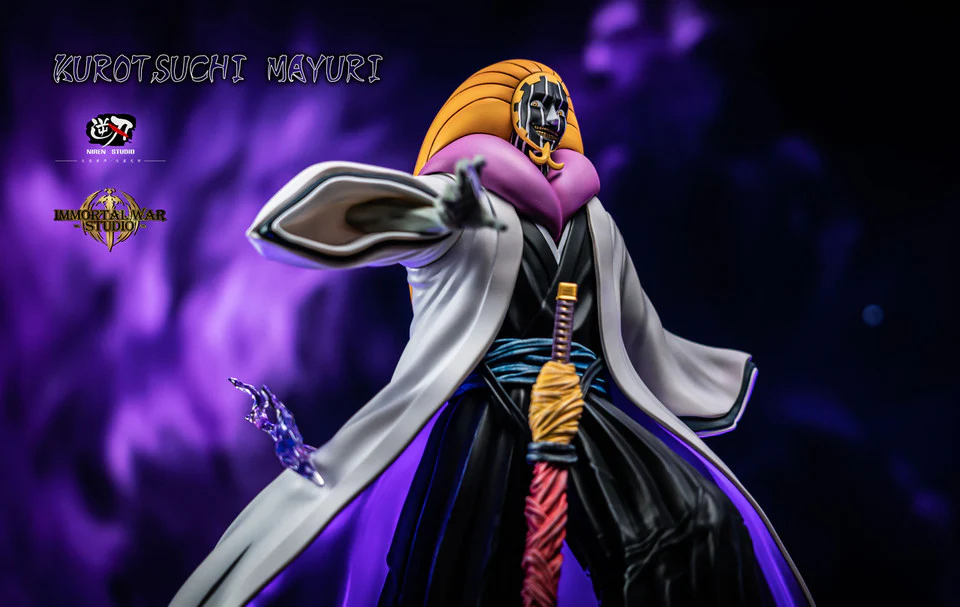 BLEACH – Mayuri Kurotsuchi Thousand-Year Blood War Arc 1/6 Scale GK Statue – Niren Studio × IW Studio - Image 2