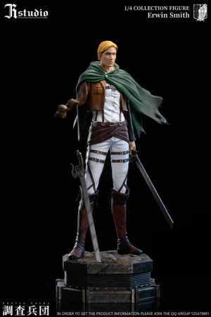 Attack on Titan – Erwin Smith 1/4 Scale Statue – JR Studio
