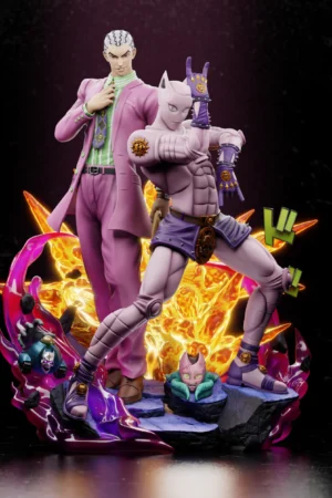 JoJo’s Bizarre Adventure – Yoshikage Kira & Killer Queen 1/6 & 1/4 Scale Statue – Player 1 Studio