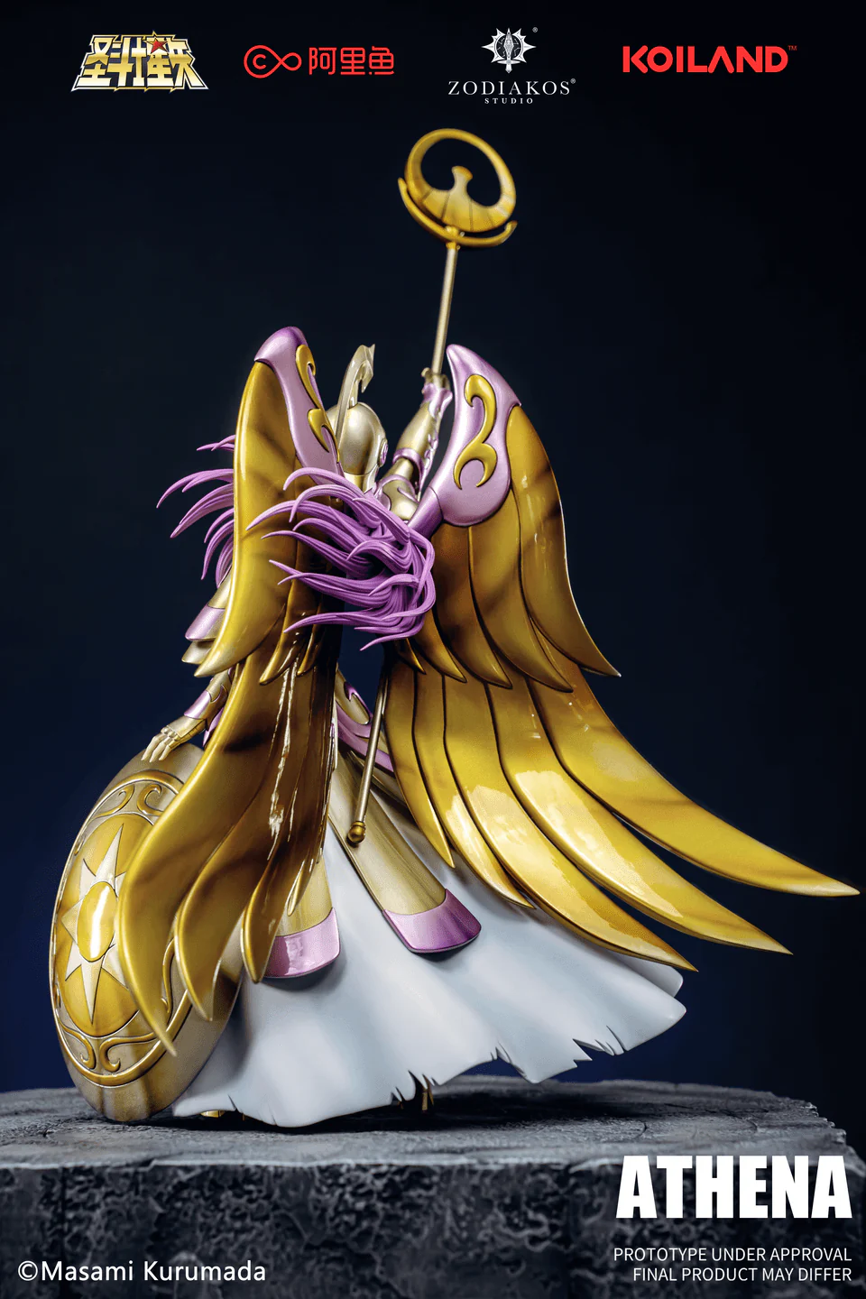 Saint Seiya – Athena God Cloth 1/6 Scale Statue – Zodiakos Studio - Image 3