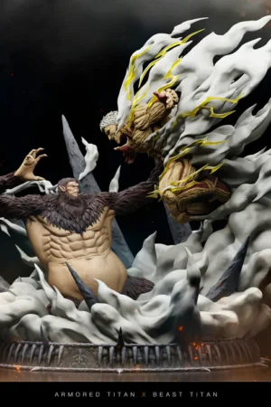 Attack on Titan – Beast Titan vs Armored Titan 1/6 Scale Diorama – Chikara Studio