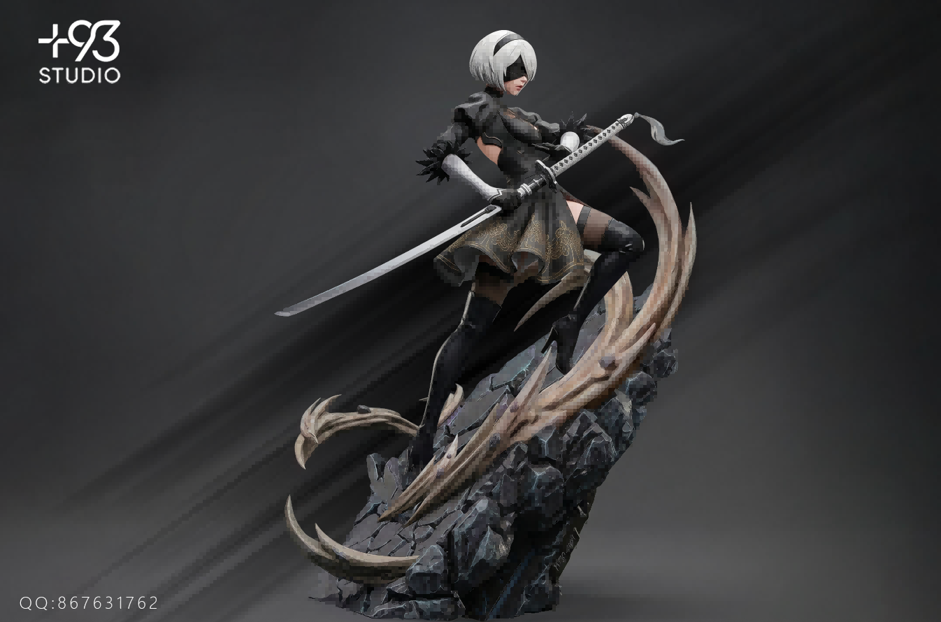 AwwMF 2B 1/4 NieR:Automata ガレージキット スタチュー 1/4スケール