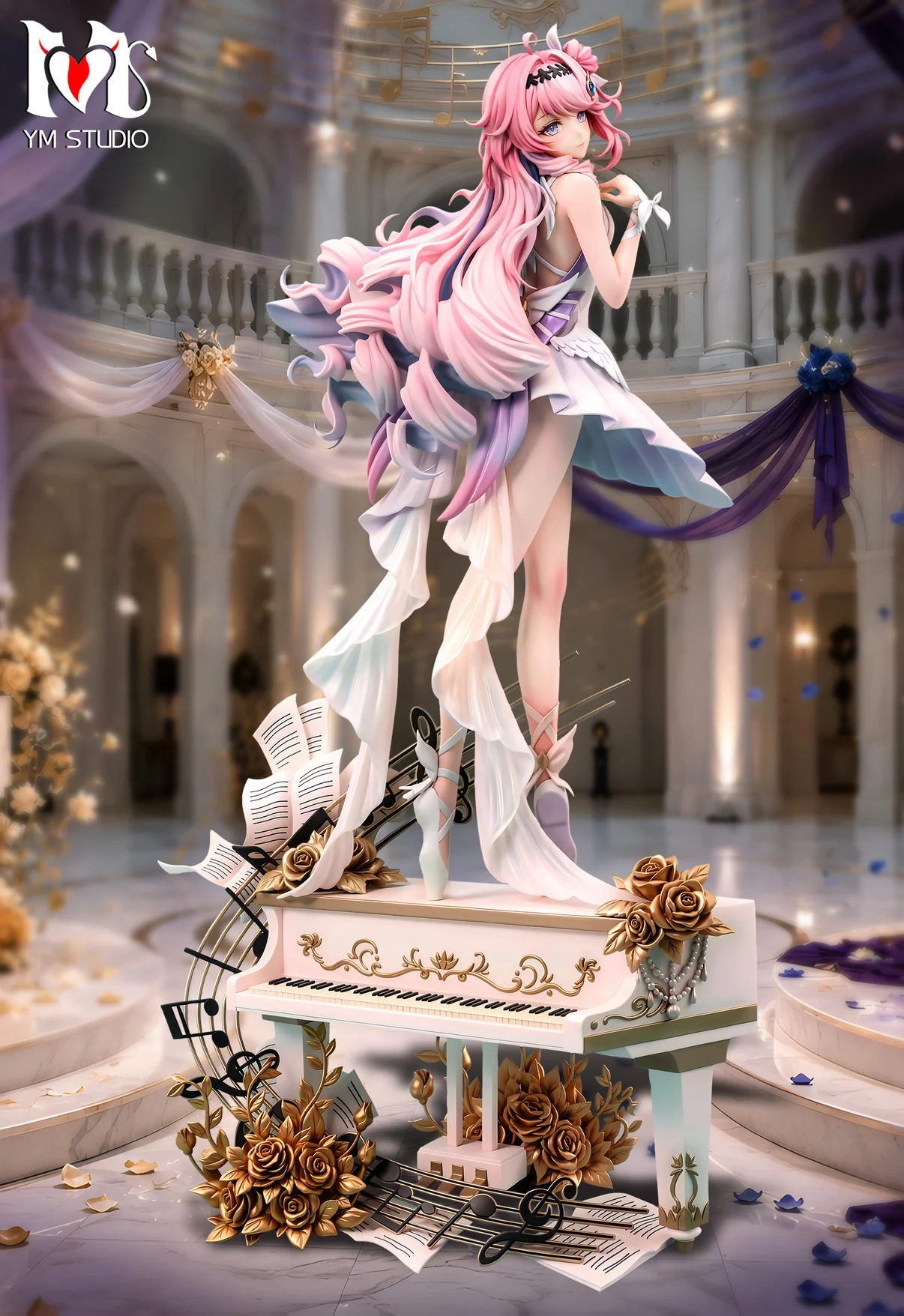 YM Studio – Denia Twin Dancers Wuthering Waves 1/6 Scale Resin Statue