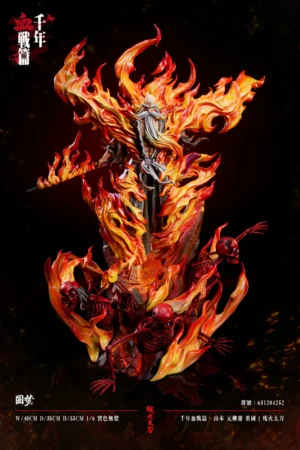 Alternative view of BLEACH – Genryūsai Shigekuni Yamamoto 1/6 Scale Statue – Yuan Meng Studio