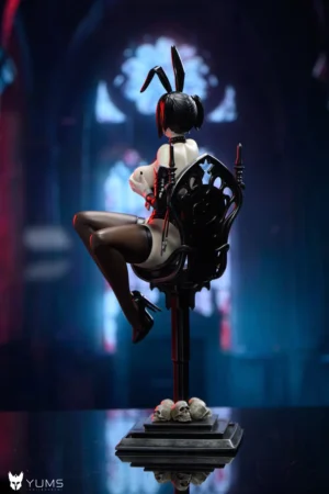 Alternative view of YUMS-Collectors Studio – Mikasa Ackerman Gothic Bunny Girl Attack on Titan 1/6 Scale Statue