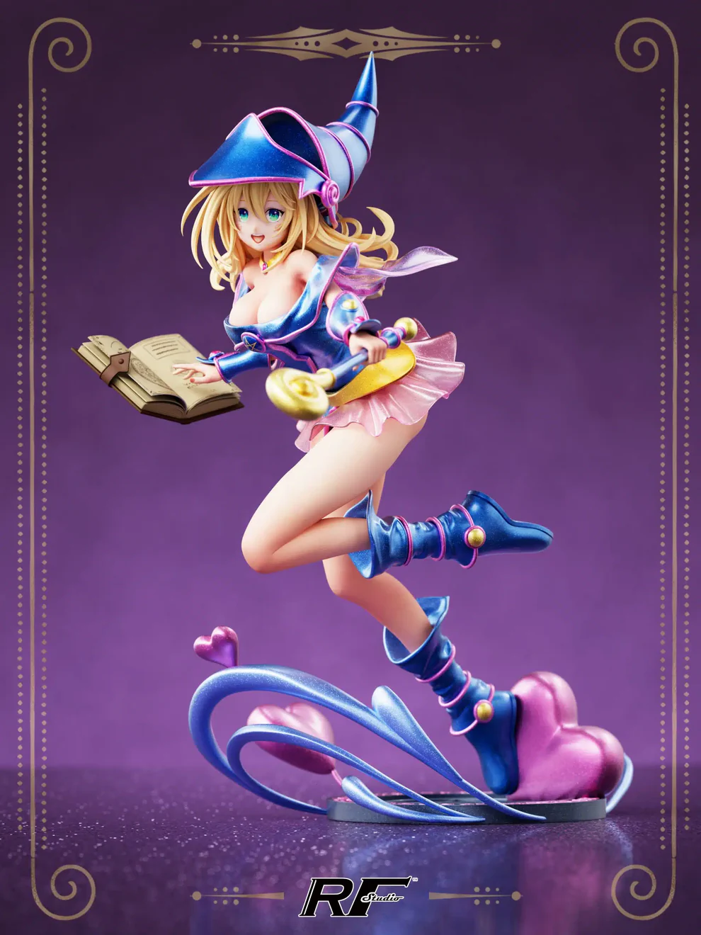 RF Studio Yu-Gi-Oh! DM Dark Magician Girl 1/6 Scale GK Statue - Image 4