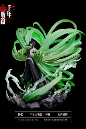 Alternative view of BLEACH: Thousand-Year Blood War – Soi Fon “Jakuhō Raikōben & Mukyū Shunkō” 1/6 Scale Statue – Yuan Meng Studio