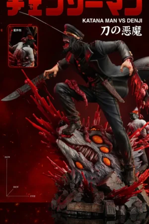 Chainsaw Man – Katana Man VS Denji 1/6 Scale Statue – Zao Hua Studio