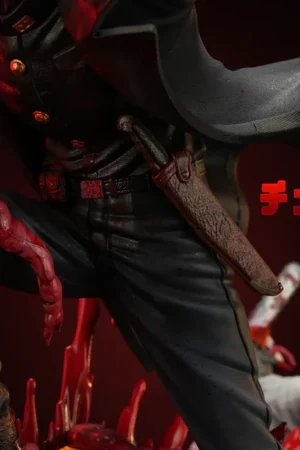 Alternative view of Chainsaw Man – Katana Man VS Denji 1/6 Scale Statue – Zao Hua Studio