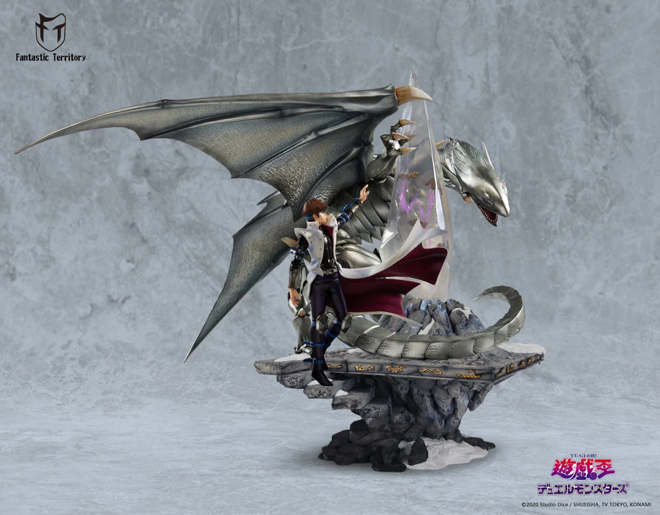 Yu-Gi-Oh! – Seto Kaiba & Blue-Eyes White Dragon Diorama – Fantastic Territory Studio - Image 7
