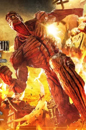 Alternative view of Attack on Titan Reiner Braun TV animation favorite Armored Titan Bonus Version - Prime 1 Studio